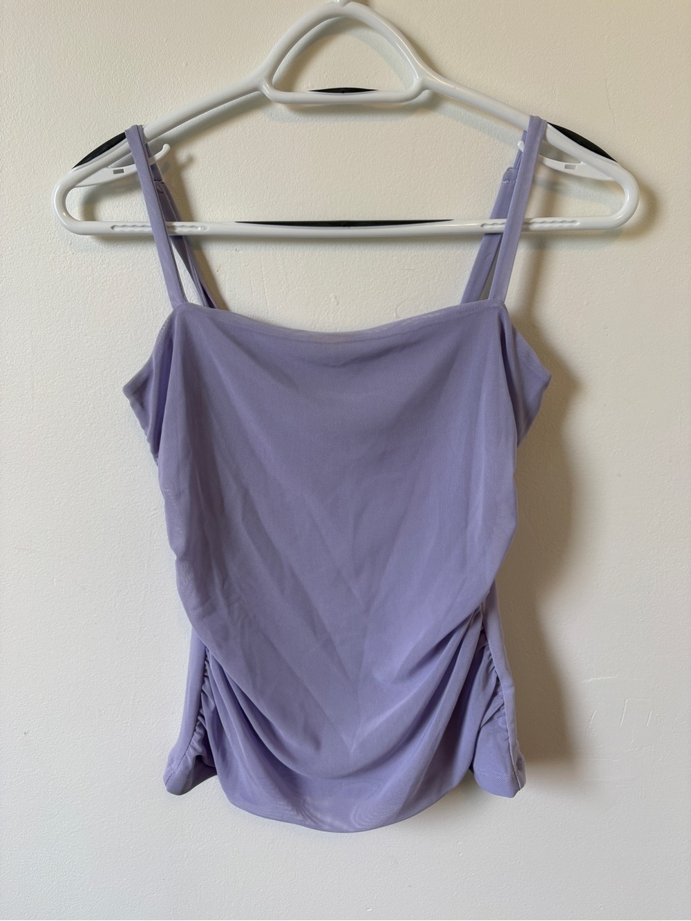 Dynamite Lilac Ruched-Side Camisole
